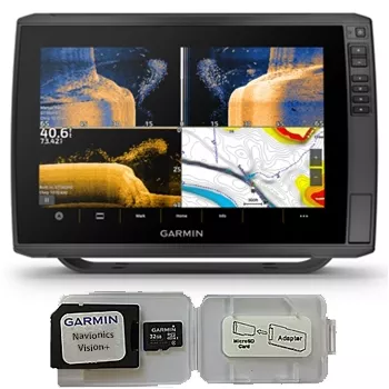 Garmin ECHOMAP Ultra 2 126sv GN+ Navionics Vision+ Bundle