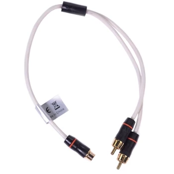 Fusion MS-RCAYM 1F to 2M Premium RCA Splitter