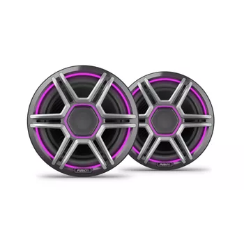 Fusion Apollo 7.7” LED Marine Speakers- Sports Gray