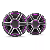 Fusion Apollo 8.8” LED Marine Speakers- Sports Gray