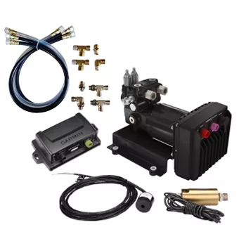 Garmin Reactor 40 Hydraulic Corepack with SmartPump v2 and Hydraulic Hose Kit Bundle