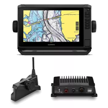 Garmin ECHOMAP UHD2 93sv GN+ with Transducer and LiveScope Plus Bundle