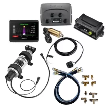 Garmin Reactor 40 Hydraulic Autopilot with GHC 50, 1.2L Pump and Hydraulic Hose Kit Bundle