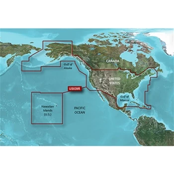 Garmin Bluechart G3 USA & Western Canada Chart - HXUS604X