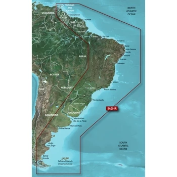 Garmin Bluechart G3 South America East - HSA001R