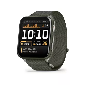 Garmin Venu X1 Moss with Titanium Caseback