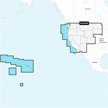 Garmin Navionics+ NSUS008R US West