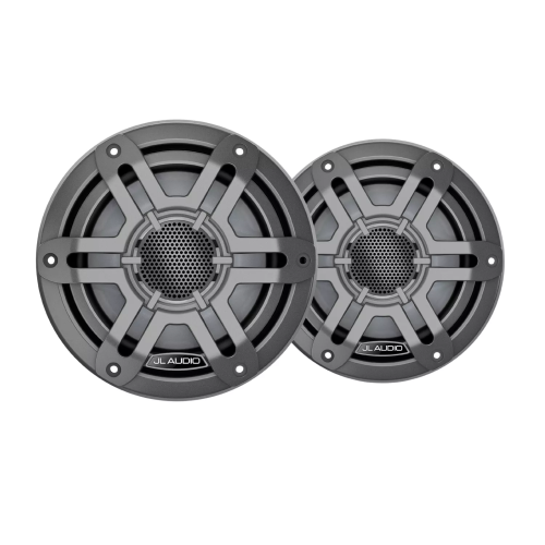 JL Audio M200 6.5 Marine Speakers with Gray Sport Grille