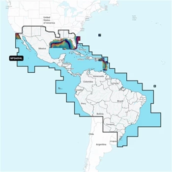 Navionics Platinum Plus NPSA004L Mexico, Caribbean to Brazil