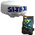 Si-Tex T-760 Compact Color Touch Screen 4kw Radar