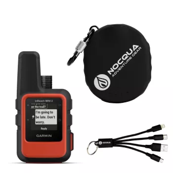 Garmin inReach Mini 2 Flame Red Nocqua Powerbank Bundle