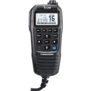 Icom HM 195G CommandMic IV with White LCD Display