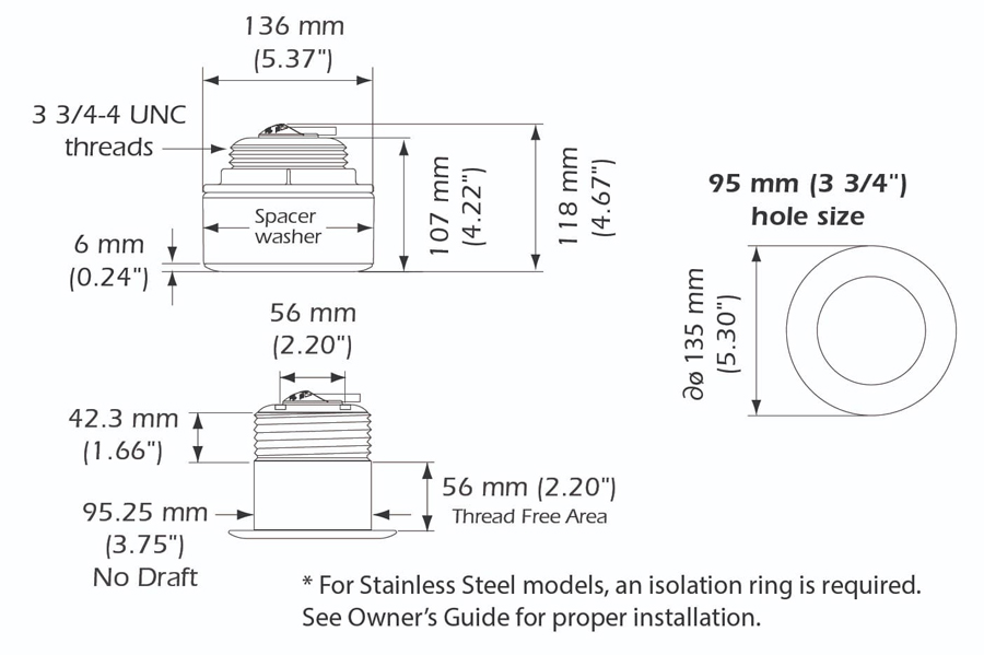 B175 Dimensions